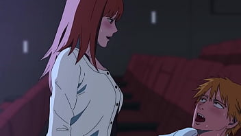Chainsaw man denji x makima hentai video