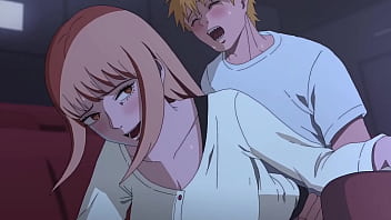 Chainsaw man denji x makima hentai video