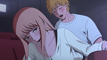 Chainsaw man denji x makima hentai video