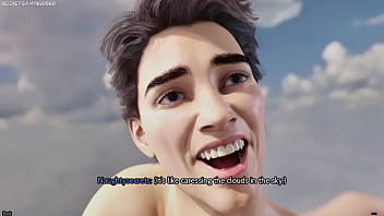 Freshwomen 05 by oppaiman triple dorm room fun massive cock guy and two girls threesome with two juicy sluts girls take his huge together