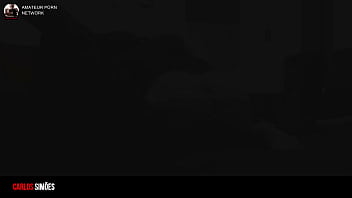 Hot young girl in a dress having sex with a well endowed man