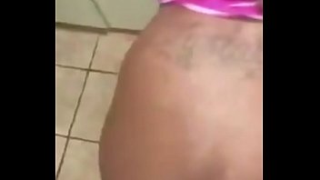 Filling her up with some dick by the sink