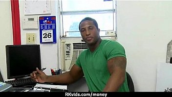 Sexy wild chick gets paid to fuck 19