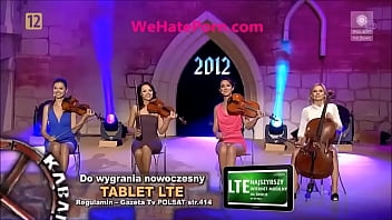 An added bonus as violinists show pantyoops on stage during a performance An added bonus as violinists show pantyoops on stage during a performance