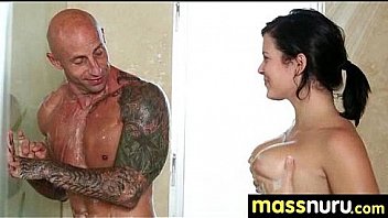 Slippery massage with happy end 5