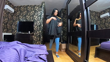 Milfycalla yoga pants silk bedding and a lot of cum on my jackets preview