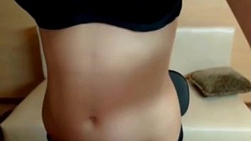 Explicit sexy girl and sensual expressions front of the cam