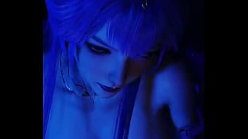 Huge boobs 3d moaning