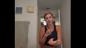 Getting ready for bed sorry it's not the normal full energy mandy but dealing with being sick