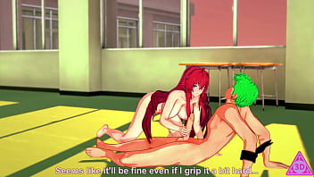 Zoro si perde ed inconta rias gremory decide di scoparla