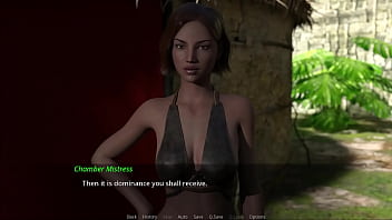 The lust city #08 getting dominated by two busty milfs