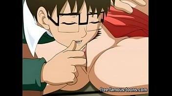 Девственник ебёт красотку