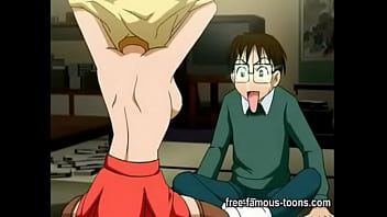 Девственник ебёт красотку