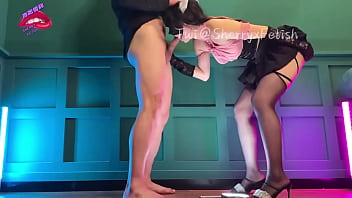 金主爸爸要求穿抖音网红同款 本来很不愿意 但是爸爸给吃jb 那雪莉就很开心了️mae