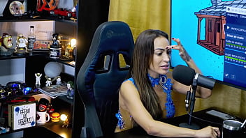 Belinha baracho mostrou como gosta de ser fodida no podcast qual sua posição favorita podcast pápum no barraco