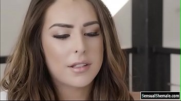 Hot Ts Babe Chanel Santini Screwed Her Horny Bfs Ass thumbnail