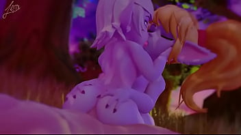 Tristana and poppy having fun whit you