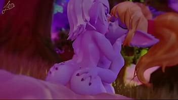 Tristana and poppy having fun whit you