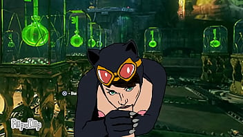 Catwoman sucks and fucks