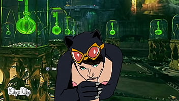 Catwoman sucks and fucks
