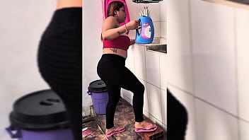 The cleaning girl cannot clean but i still let her work with me colorado