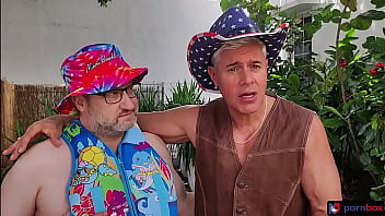 Holiday threesome with beach bunnies riley star & laya rae immoral family 4k