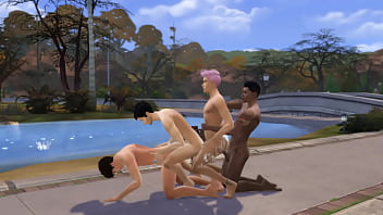 Animated Homosexual Group Sex In The Wild thumbnail