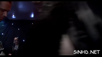 Sexy and rowdy partying