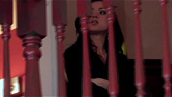 Mandy masturbates in stockings and stiletto heels