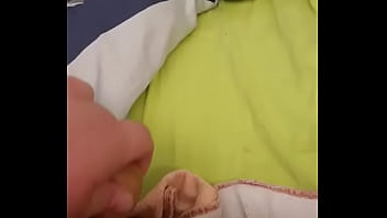 Wooddildo in mans ass