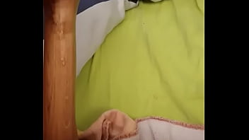 Wooddildo in mans ass