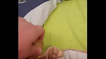 Wooddildo in mans ass