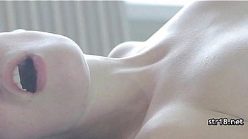 Amazing teen enjoys hard cock