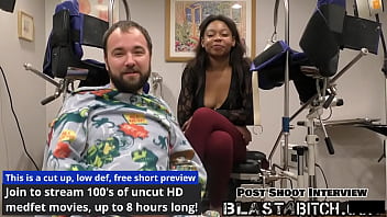 Minnie rose sucks dick and gets pussy blasted with cum