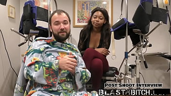 Minnie rose sucks dick and gets pussy blasted with cum