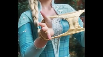 They're tugging at threads of temptation where ice meets fire in a playful kingdom drama here—just sibling spells for stolen glances and whispered wants