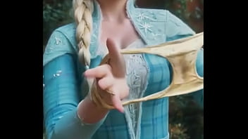 They're tugging at threads of temptation where ice meets fire in a playful kingdom drama here—just sibling spells for stolen glances and whispered wants