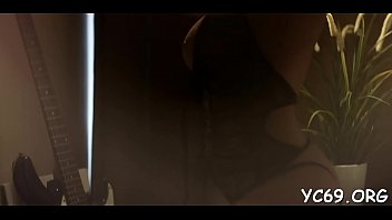 Stunner in nylons loves sex