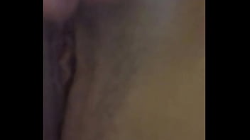 Fransica plays solo with fingers in her wet pussy