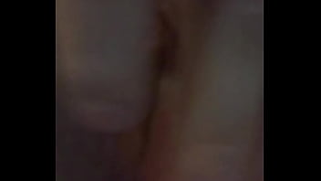 Fransica plays solo with fingers in her wet pussy