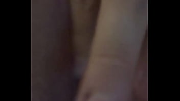 Fransica plays solo with fingers in her wet pussy