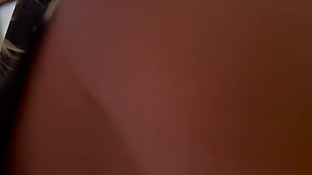 Husband arrives home to big tits wife wearing nothing but an apron hot cumshot on tits