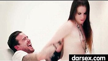 Beautiful babe enjoys a very big dick 17