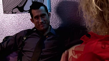 Policewomen policemen and orgy in the lap dance club