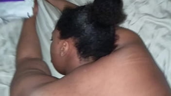 Ebony milf taking backshots