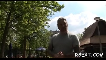 Diminutive tit babe rides a big dick