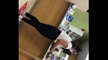 Nice ass at store