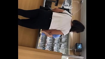 Nice ass at store