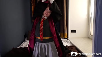 Sexy redhead likes it in the butt