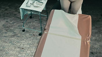 Insane woman is kept in a cell and only brought out for use of her pussy